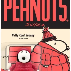 Best deal π€© ReAction Peanuts Wave 5 Puffycoat Snoopy Action Figure π