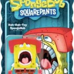 Cheapest 🔔 ReAction Spongebob Squarepants Wave 2 Kah-Rah-Tay Action Figure ❤️