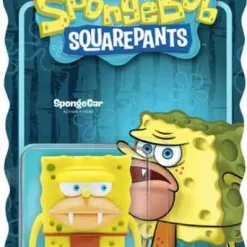 Hot Sale 😉 ReAction Spongebob Squarepants Wave 2 Spongegar Action Figure 🤩