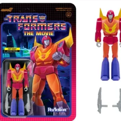 Deals ✨ ReAction Transformers The Movie Wave 4 Hot Rod Action Figure 👏