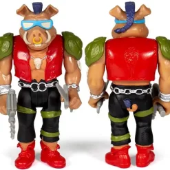 New βοΈ ReAction Teenage Mutant Ninja Turtles Bebop Action Figure π 5 New βοΈ ReAction Teenage Mutant Ninja Turtles Bebop Action Figure π -Super7 Elegant shop s7reactiontmntbebop inset1