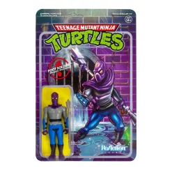 Promo 😀 ReAction Teenage Mutant Ninja Turtles Foot Soldier Action Figure ✔️