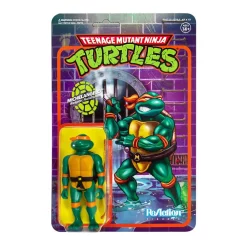 Coupon ✨ ReAction Teenage Mutant Ninja Turtles Michaelangelo Action Figure ⌛