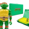 Top 10 😍 ReAction Teenage Mutant Ninja Turtles Michelangelo Exclusive Action Figure & Carry Case [Metallic] 🎁 -Super7 Elegant shop s7reactiontmntmichelangelometalliccarrycase