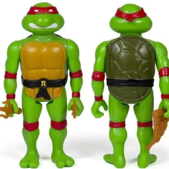Outlet 🤩 ReAction Teenage Mutant Ninja Turtles Raphael Action Figure 🥰 -Super7 Elegant shop s7reactiontmntraphael inset1