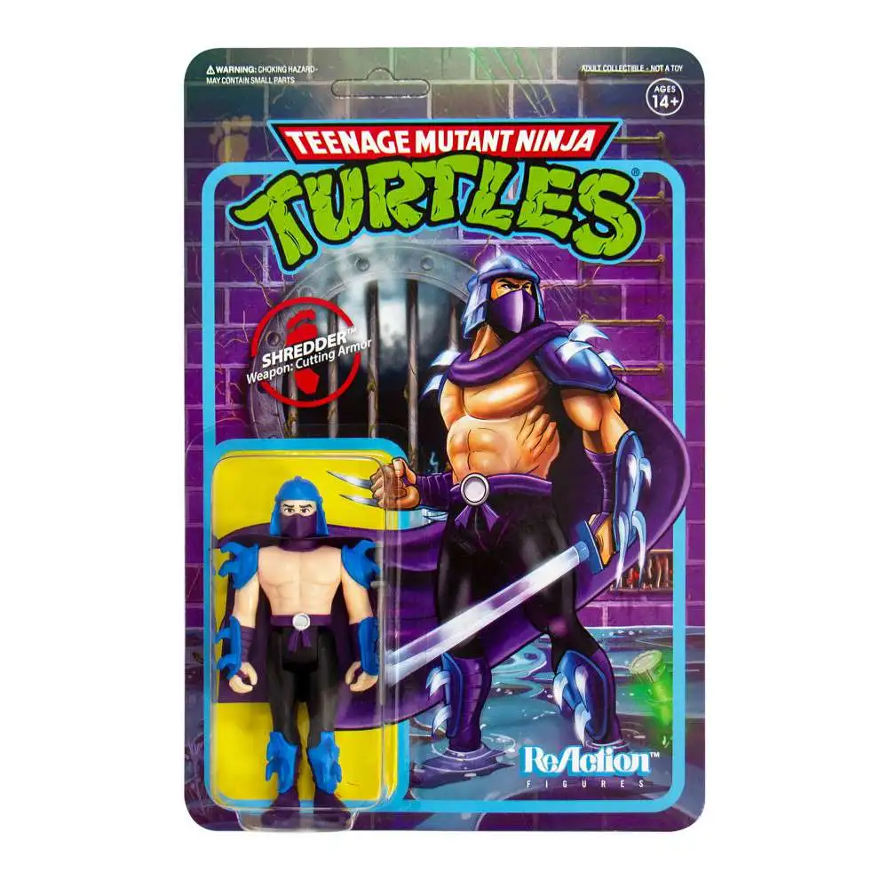 Discount π― ReAction Teenage Mutant Ninja Turtles Shredder Action Figure β 3 Discount π― ReAction Teenage Mutant Ninja Turtles Shredder Action Figure β