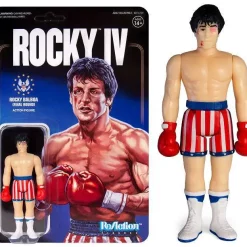 Budget 😍 ReAction Rocky IV Rocky Balboa Action Figure [Beat Up] 🥰