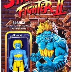 Discount ⌛ ReAction Street Fighter II Blanka Exclusive Action Figure [Championship Edition] 😍