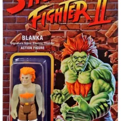 Hot Sale 🥰 ReAction Street Fighter II Blanka Action Figure [Glow-in-the-Dark] 🧨