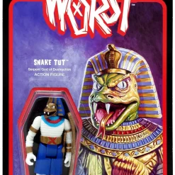Buy 👏 ReAction The Worst Snake Tut Action Figure [Wide Release Colors] ⌛