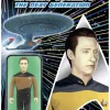 New ✔️ ReAction Star Trek Wave 1 Data Action Figure 🎁 -Super7 Elegant shop s7startrekreactdata