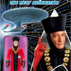 Promo 🛒 ReAction Star Trek Wave 2 Q Action Figure 🎉