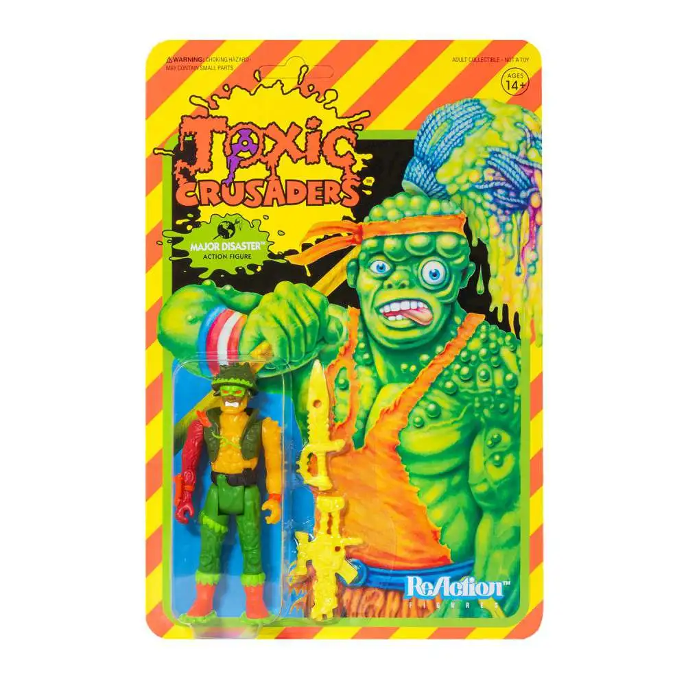 Coupon 𧨠ReAction Toxic Crusaders Major Disaster Action Figure π 3 Coupon 𧨠ReAction Toxic Crusaders Major Disaster Action Figure π