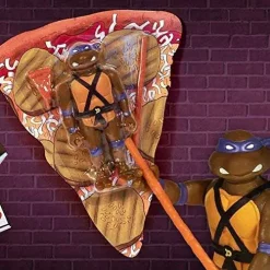 New 😀 ReAction Teenage Mutant Ninja Turtles Ninja Pizza Box Exclusive Set of 4 Action Figures 🛒 -Super7 Elegant shop s7turtlepizzabox inset2