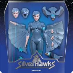 Budget ❤️ Silverhawks Ultimates Steelheart Action Figure (Pre-Order ships January) 🥰 -Super7 Elegant shop silverhawkssteelheart inset1
