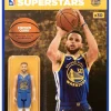Cheap 🥰 ReAction NBA Golden State Warriors Steph Curry Action Figure [Blue Jersey] 🥰