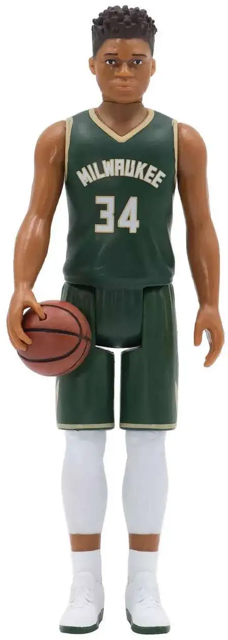 Budget π ReAction NBA Milwaukee Bucks Giannis Antetokoumpo Action Figure 𧨠4 Budget π ReAction NBA Milwaukee Bucks Giannis Antetokoumpo Action Figure 𧨠- Image 2