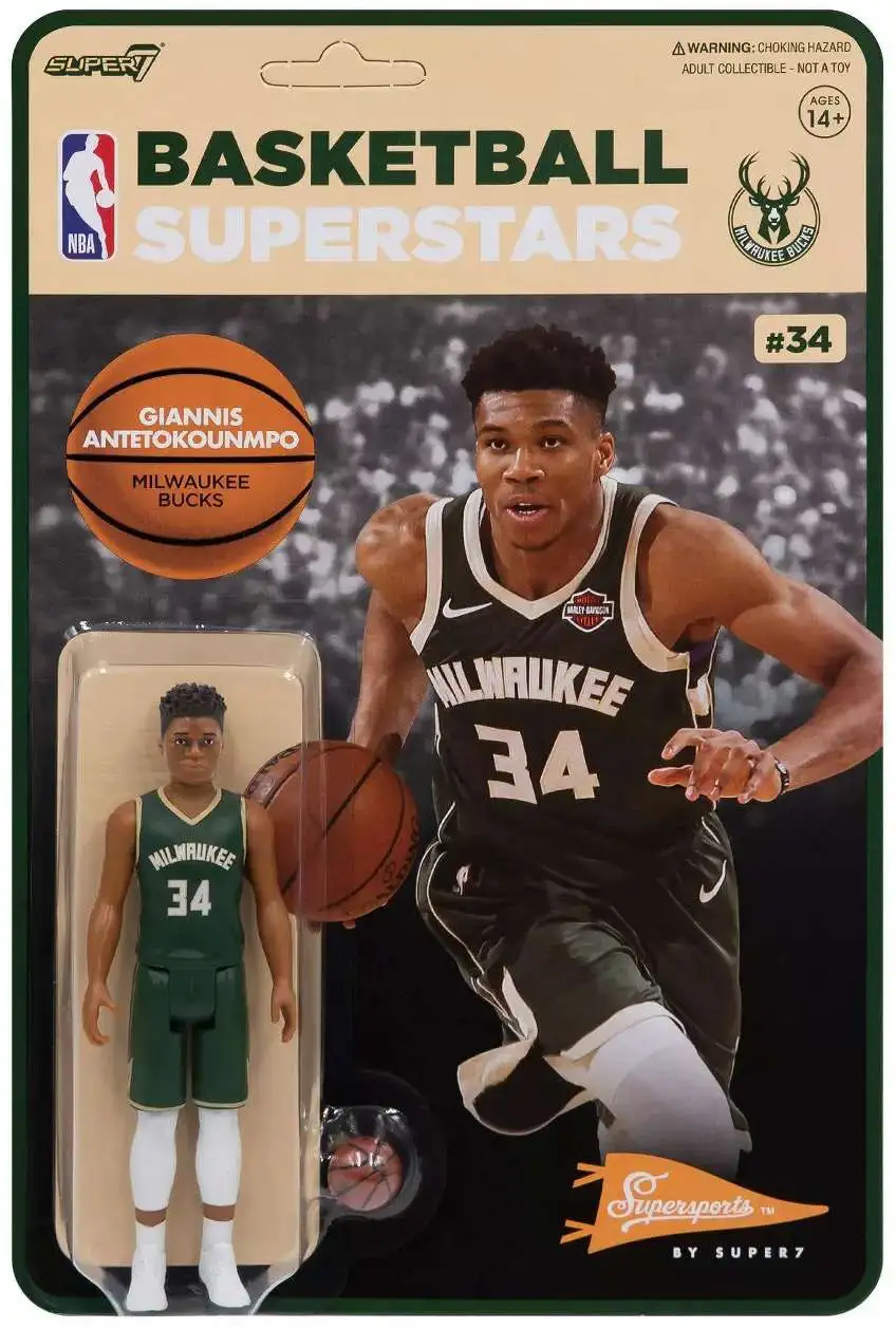 Budget π ReAction NBA Milwaukee Bucks Giannis Antetokoumpo Action Figure 𧨠3 Budget π ReAction NBA Milwaukee Bucks Giannis Antetokoumpo Action Figure π§¨