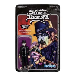 Buy 🧨 ReAction 🧛 Halloween Series King Diamond Action Figure [Top Hat] 👍