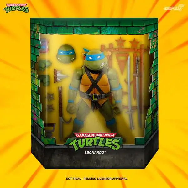 Best Sale π Teenage Mutant Ninja Turtles Ultimates Wave 2 Leonardo Action Figure π 4 Best Sale π Teenage Mutant Ninja Turtles Ultimates Wave 2 Leonardo Action Figure π - Image 2