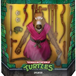 Flash Sale 😍 Teenage Mutant Ninja Turtles Ultimates Wave 1 Splinter Action Figure [Version 2] ⌛