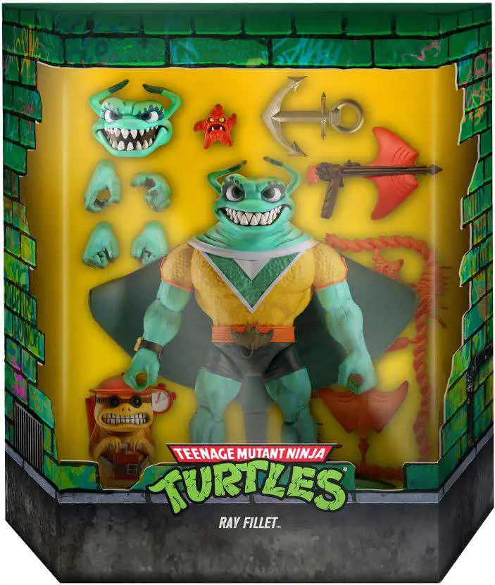 Best Sale π― Teenage Mutant Ninja Turtles Ultimates Wave 5 Ray Fillet Action Figure π 3 Best Sale π― Teenage Mutant Ninja Turtles Ultimates Wave 5 Ray Fillet Action Figure π