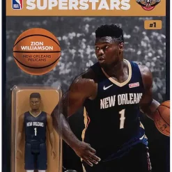 Coupon 🤩 ReAction NBA New Orleans Pelicans Zion Williamson Action Figure 🔔