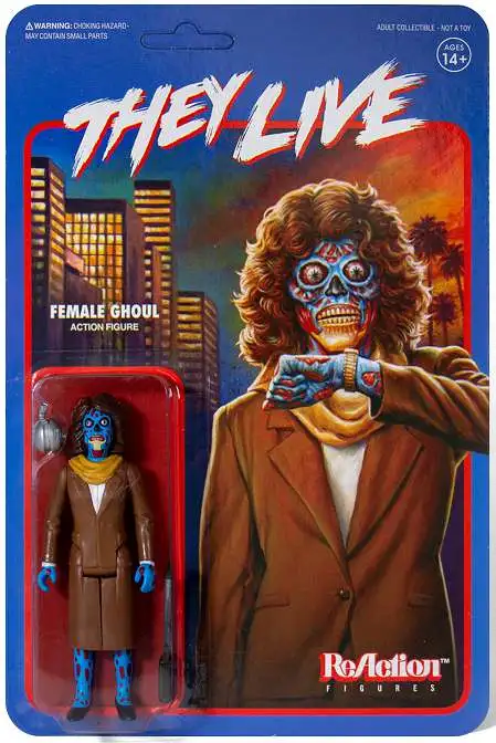 Cheapest π ReAction They Live Female Ghoul Action Figure π€© 3 Cheapest π ReAction They Live Female Ghoul Action Figure π€©
