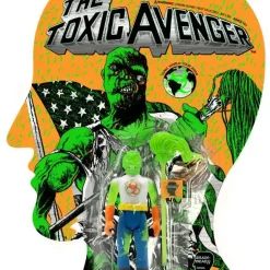 Top 10 🔔 ReAction The Toxic Avenger X Brain Toxie Action Figure [Glow] 🎉