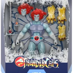 Deals 💯 ReAction Thundercats Ultimates Lion-O Exclusive Action Figure [Hook Mountain Ice] 🎁